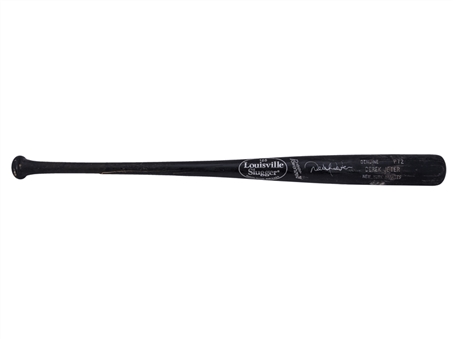  1998 Derek Jeter Game Used & Signed Bat From the Willie Randolph Collection – World Series Championship & Team of the Century Season (Randolph LOA, PSA/DNA GU 9 & JSA)
